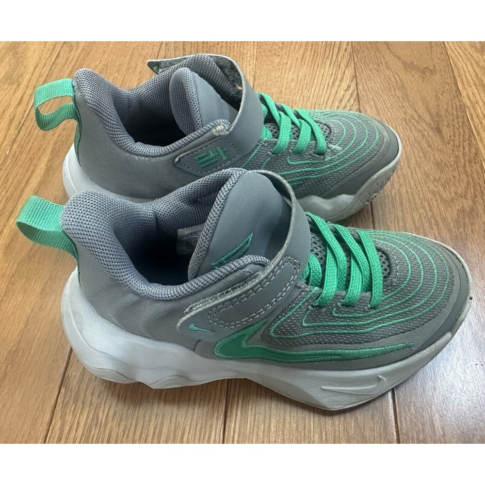 Nike Giannis Immortality 4 (PS) Smoke Grey/Green FZ6733-002 Size 10C